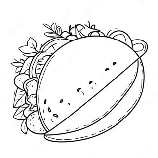 Litrikur Taco Med Graenmeti Litabok 74804 18040