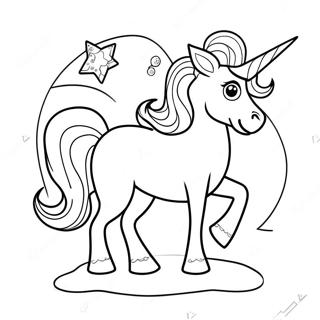 Magiskur Einhyrningur Med Jolasveinshatti Lita Bok 75678-18712