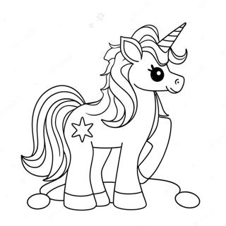 Glitrandi Einhyrningur Med Jolaljosum Lita Bok 75679-18715