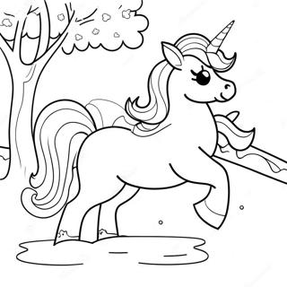 Leikandi Einhyrningur I Snjo Lita Bok 75680-18718