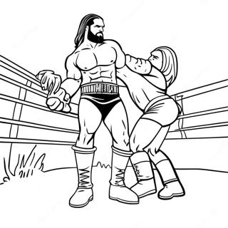 Episk Wwe Mot Teikningarsida 76144-19077