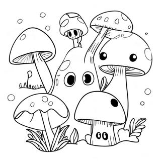 Fyndnir Sveppapersonur Litabok 7755-1186