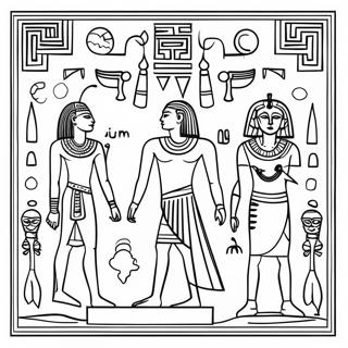 Forn Egyptaland Hieroglyfur Litabok 78869-21169