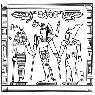 Forn Egyptaland Hieroglyfur Litabok 78869-21170