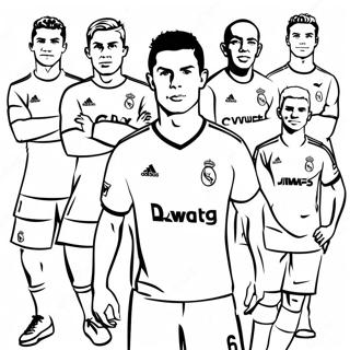 Cristiano Ronaldo Med Lidinu Sinu Litabok 7938-344