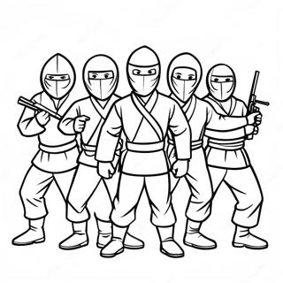 Djarfar Spiona Ninjur Teymi Litabok 80721-22601