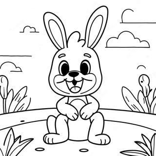 Leikandi Spring Bonnie Med Kaninuhornum Litabok 81342-23092