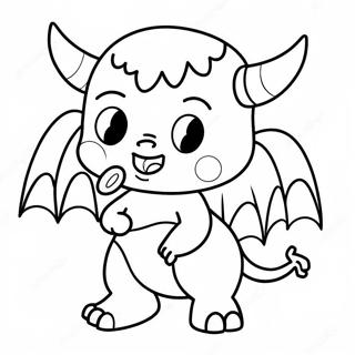 Saet Teiknimyndademon Litabok 82061-23642