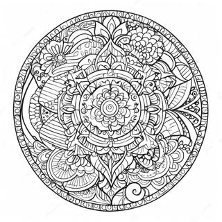 Andleg Mandala Litunarsida 82212-23781