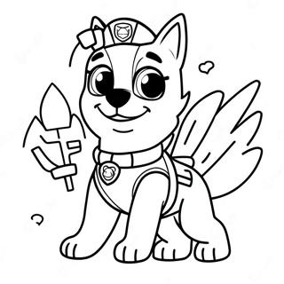 Skye Fljugandi Paw Patrol Litabok 829-1460