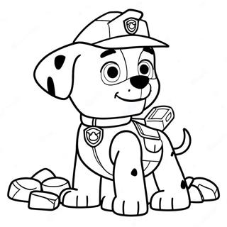 Rubble Grafandi Paw Patrol Litabok 831-2490