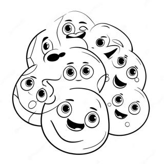 Mm Med Fyndnum Andlitum Litabok 83652-24921