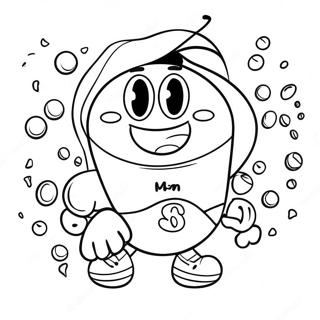 Mm Med Fyndnum Andlitum Litabok 83652-24922