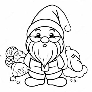 Fagur Jolaskraut Gnome Litabok 83701-24952