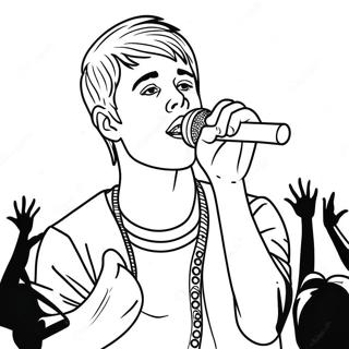 Justin Bieber Syngjandi A Svidinu Litabok 83985 25179