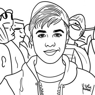 Justin Bieber Med Addaendum Litabok 83986 25181