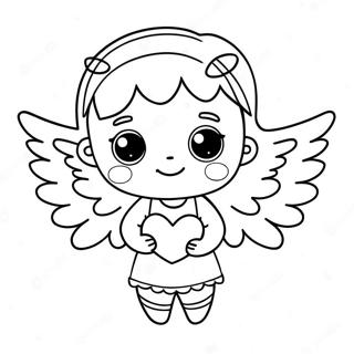 Saetur Engill Med Hjarta Litabok 84752 25771