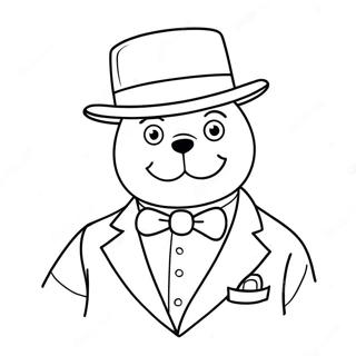 Tuxedo Sam Med Hatt Litabok 84906-25981