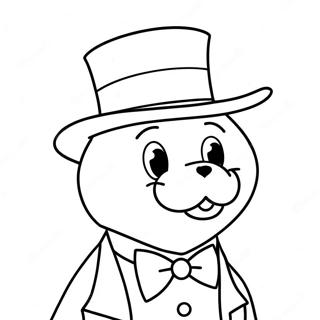 Tuxedo Sam Med Hatt Litabok 84906-25984