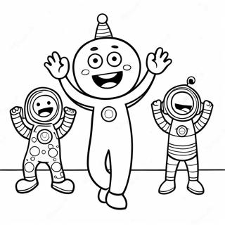 Muno Dansandi Yo Gabba Gabba Litabok 86465-27215