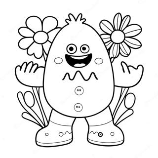 Foofa Med Blomum Yo Gabba Gabba Litabok 86466-27220