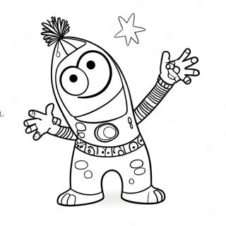 Toodee I Skemmtilegri Stellingu Yo Gabba Gabba Litabok 86468-27225