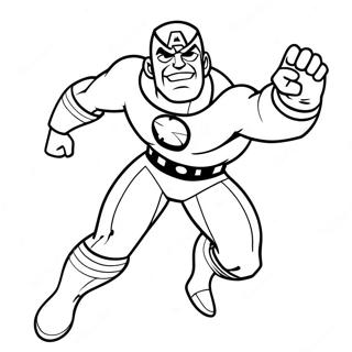 Captain Man I Adgerd Litabok 87005 27613