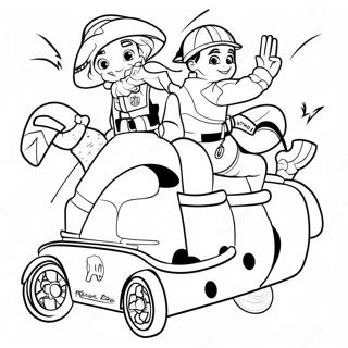 Litfagurt Bjargvaettateymi Litabok 88650-29071