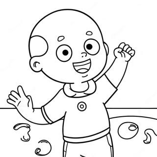 Gladur Caillou Ad Leika Litabok 88881-29245