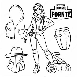 Litabok Stilhrein Fortnite Stulka I Buningi Litasíður