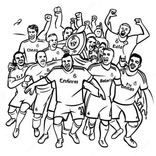 Real Madrid Lid Fagnadarlaeti Lita Bok 90816-30745