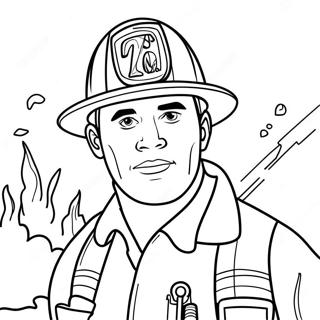 Aevintyralegur Slokkvilidsmadur Vinnustarf Litabok 91764-31554