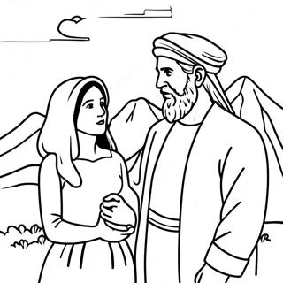 Abraham Og Sara Litabok 93406-32832