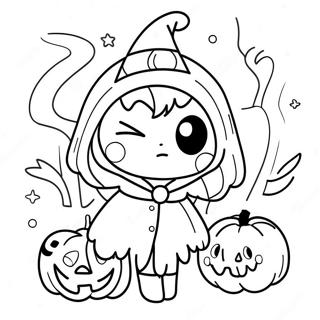 Anime Halloween Litasíður