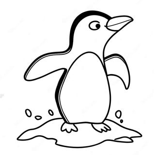 Leikandi Pinguin Januar Litabok 96622-35567