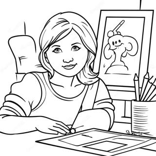 Skapandi Listamadur Litabok 96828-35726