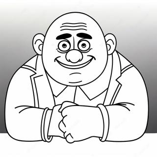 Litabók Með Illkvittnum Gru Litasíður