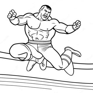 Dynamiskur Wwe Glimumadur Stokkandi A Andstaeding Litabok 97699-36563