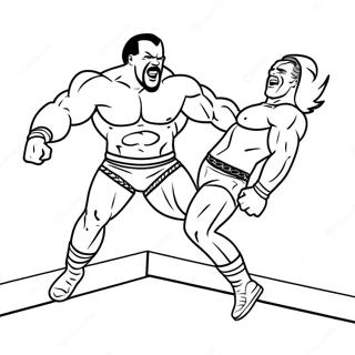 Dynamiskur Wwe Glimumadur Stokkandi A Andstaeding Litabok 97699-36564