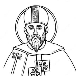 St Patrick Trúarlegur Litasíður