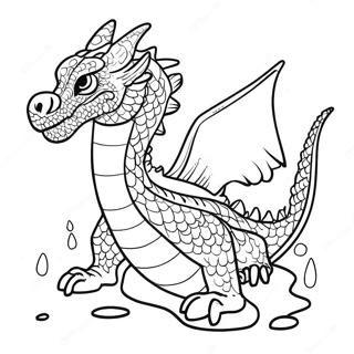 Ognvekjandi Vatnsdragon Litabok 99447-38258