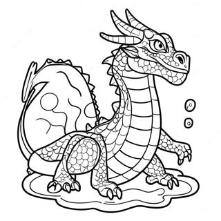 Ognvekjandi Vatnsdragon Litabok 99447-38259