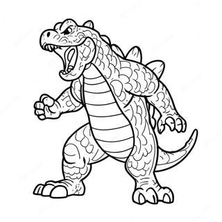 Ognvekjandi Godzilla Ropa Litabok 99676-38430