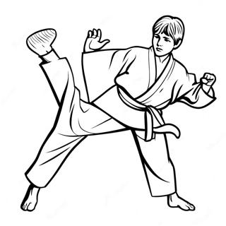 Karate Strakur I Adgerd Litabok 99986-38669